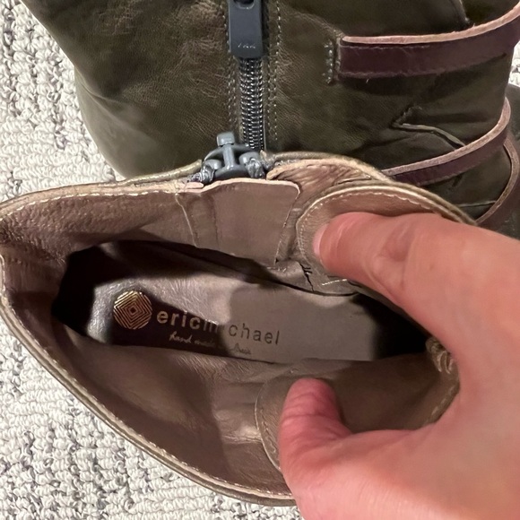 NWOT Eric Michael Lena leather Mystical Fairy core Boho booties - Picture 16 of 16